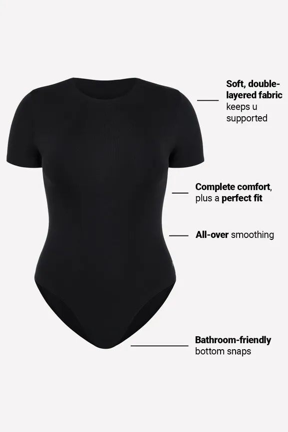 Snug Cotton Short Sleeve Brief Bodysuit