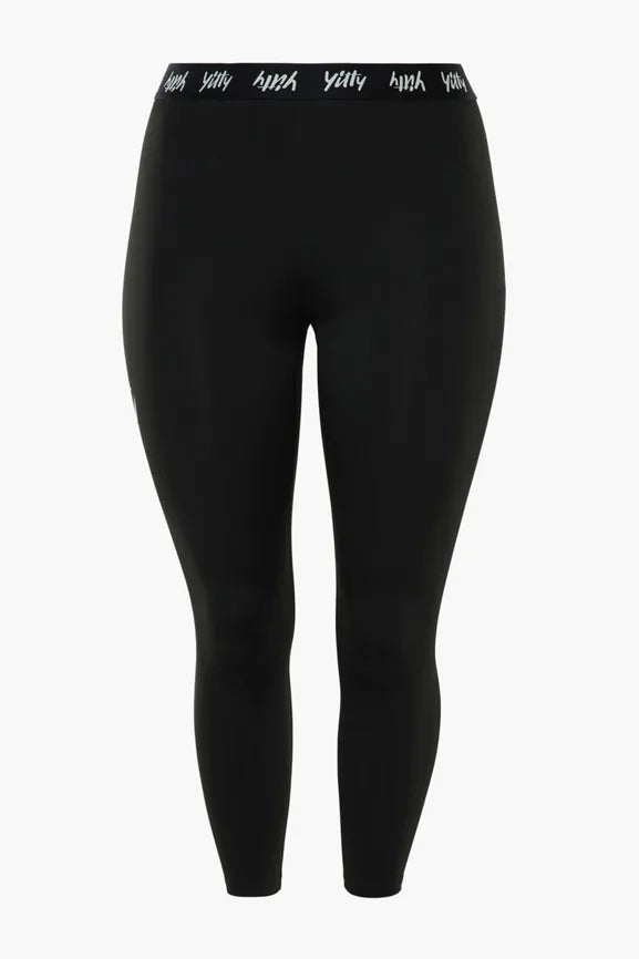 Major Label Shaping High Waist Logo Legging 7/8