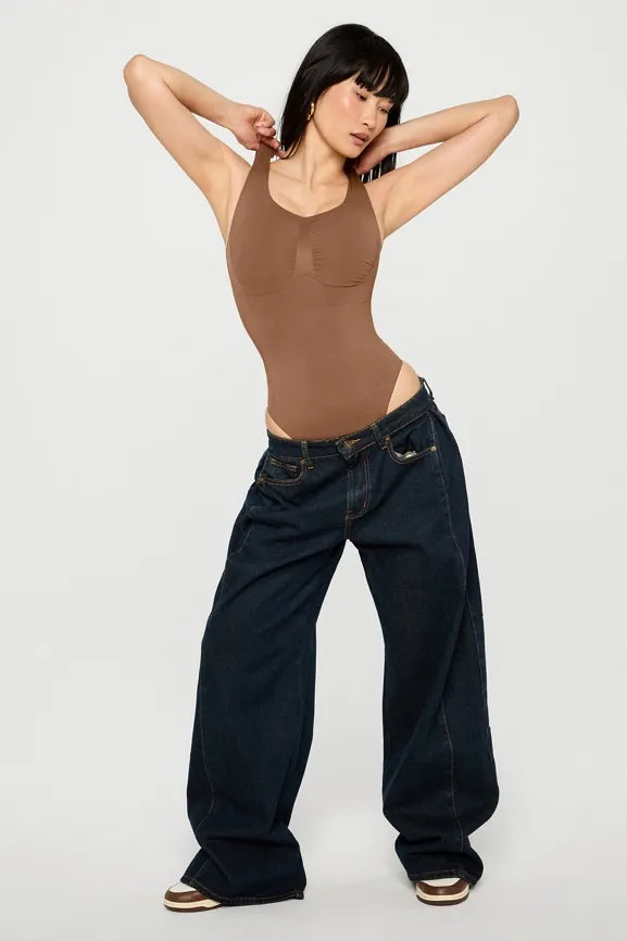 Nearly Naked Shapewear Thong Bodysuit