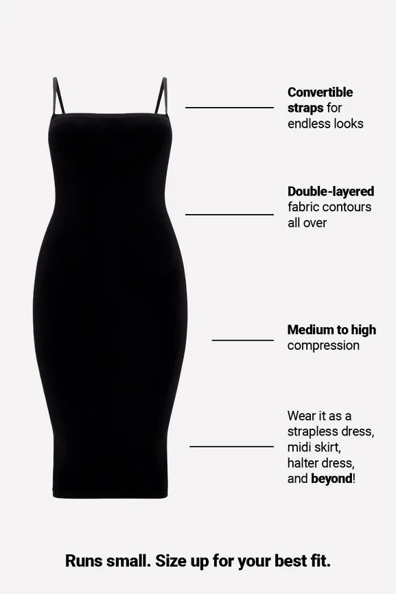 Convertible Sculpting Shapewear Dress