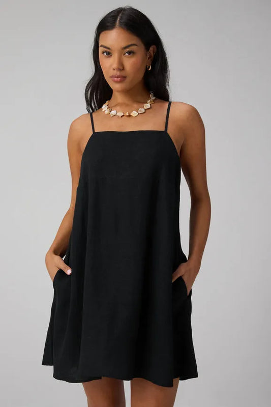 Lifestyle Linen Shift Dress