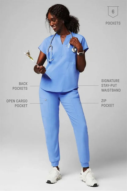 High-Rise On-Call Scrub Jogger