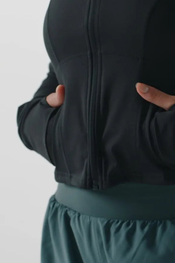 Perfect Storm Cropped Train Jacket