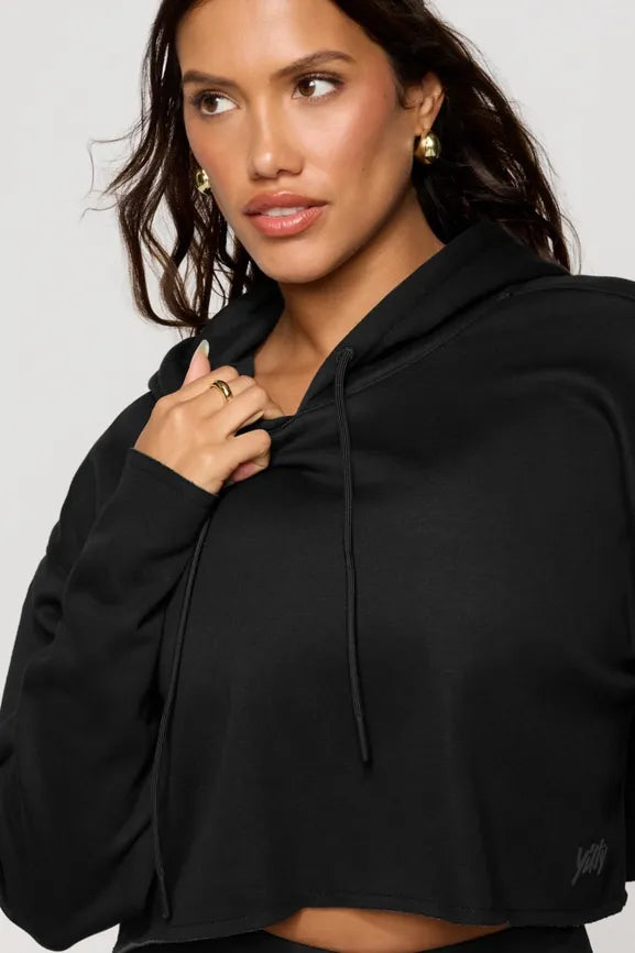 Cozy Fleece Everyday Cropped Hoodie