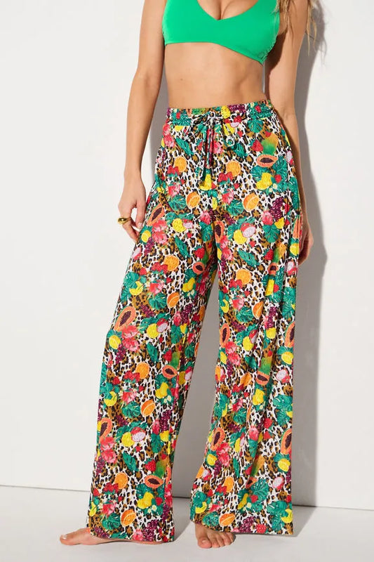 Open Knit Coverup Pant