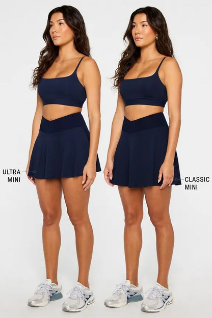 Crossover Flounce Skirt Classic Mini