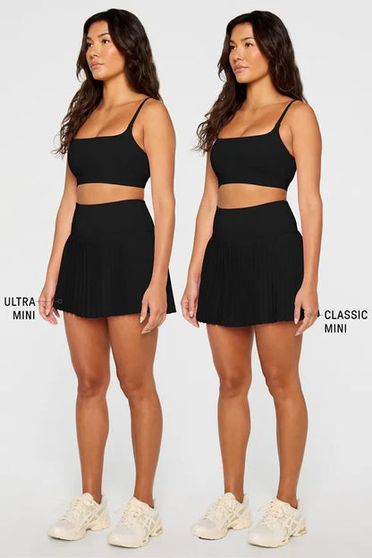 Hot Shot Pleated Skirt Ultra Mini
