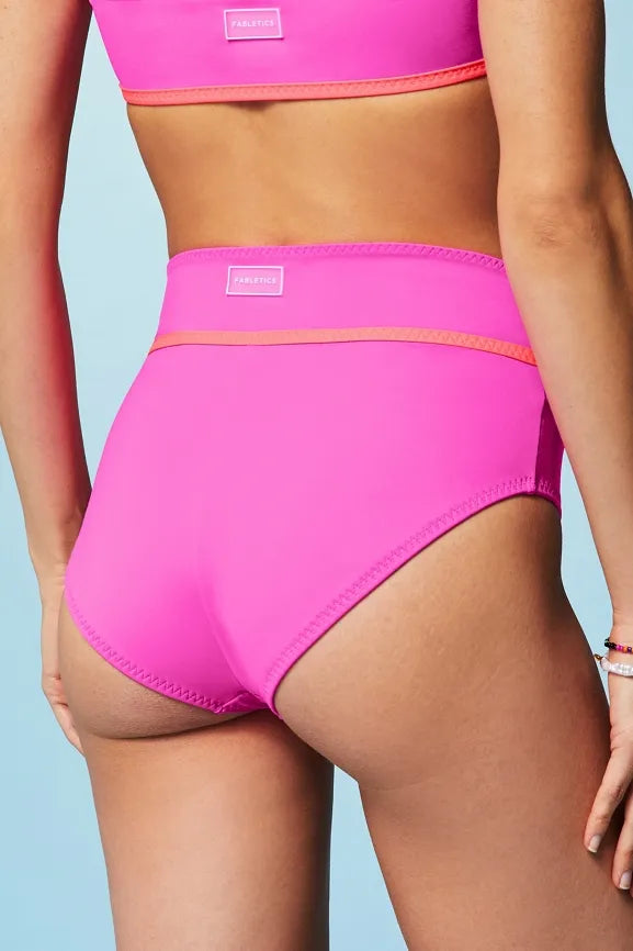 Boardwalk High-Waisted Swim Bottom