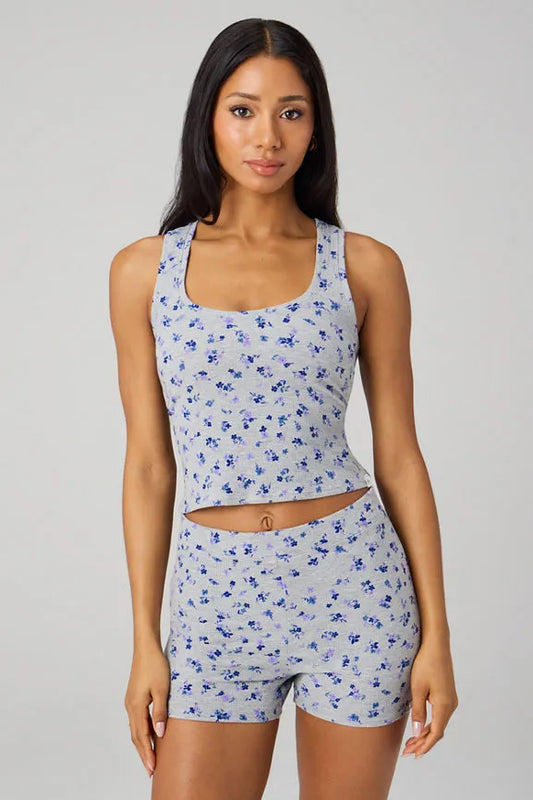 Soft Rib Cropped Tank