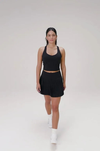 Anywhere Cropped Built-In Bra Tank