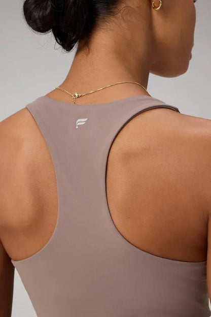 Anywhere Cropped Built-In Bra Tank